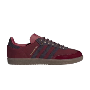 adidas ALWAYTH x Samba 'College Burgundy' Baskets Bordeaux/Aurora Noir/Or Mat IH5187