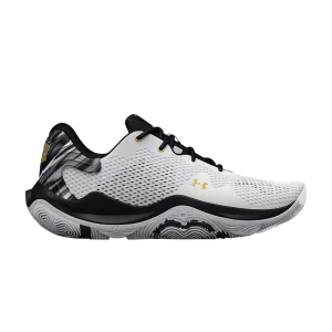 Under Armour Anatomix Spawn 4 Baskets imprimées 'Marbre' Blanc/Noir 3024372 100