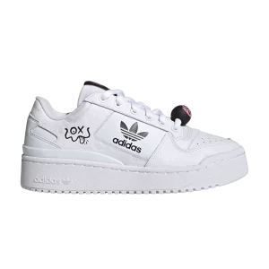 adidas André Saraiva x Wmns Forum Bold 'The World Needs Love' Baskets Nuage blanc/Couleur noir/Nuage blanc HQ6863