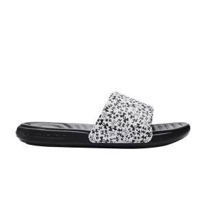 Under Armour Ansa Graphic Slide GS 'Allover Logo Doodles' Baskets Blanc/Noir 3024438 105