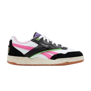 Reebok Anuel AA x BB4000 2 'Soy Leyenda' Baskets Noir/Blanc/Rose 100210142