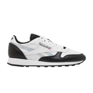 Reebok Anuel AA x Classic Leather 1983 Vintage 'Caribbean Sky' Baskets Chaussures Blanc/Bleu numérique/Noir GZ9586