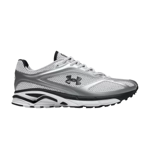 Under Armour Apparition 'Metallic Silver Black' Baskets Blanc/Argent Métallique/Noir 3027595 106