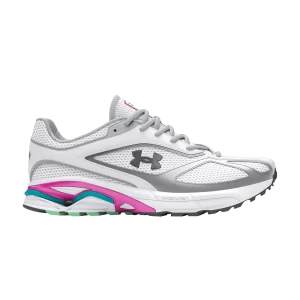 Under Armour Apparition 'White Castlerock Fuchsia' Baskets Blanc/Argent Métallique/Castlerock 3027595 110
