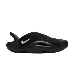 Nike Aqua Swoosh Sandal GS 'Noir' Noir/Anthracite/Blanc FV6363 002