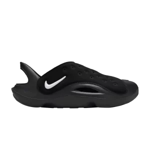 Nike Aqua Swoosh Sandal PS 'Noir' Noir/Anthracite/Blanc FN0876 002