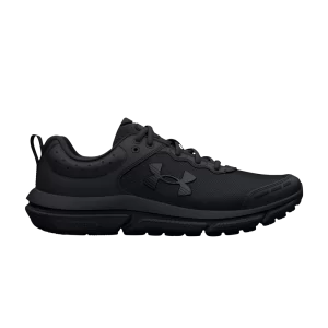 Under Armour Assert 10 AC GS 'Triple Black' Baskets Noir 3026182 002