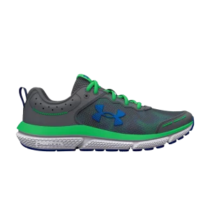 Under Armour Assert 10 AC Laser GS 'Pitch Grey Green Screen' Baskets Pitch Grey/Green Screen/Team Royal 3026784 100