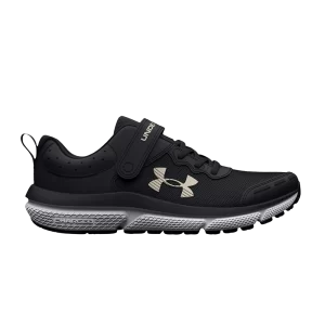 Under Armour Assert 10 AC PS 'Black Metallic Gold' Baskets Noir/Or métallisé 3026190 001