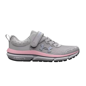 Under Armour Assert 10 AC PS Wide 'Halo Grey Pink Sugar' Baskets Halo Gris/Rose Sucre/Arc-en-ciel 3026193 100