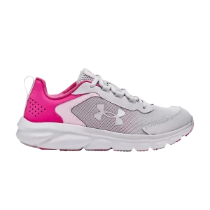 Under Armour Assert 9 GS 'Halo Grey Rebel Pink' Baskets Halo Gris/Rebel Rose 3024634 104