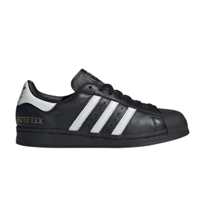 Baskets adidas atmos x Superstar 82 GORE-TEX 'GID-SNK' Noir/Blanc nuage/Or métallique ID3265