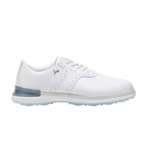 Puma Avant White Icy Blue Baskets Blanc/Gris cendré/Bleu clair 379428 01