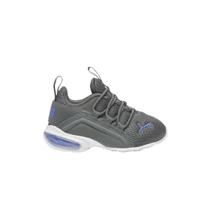 Puma Axelion Mesh Baskets 'Mineral Grey Cobalt' pour tout-petits Gris minéral/glaçage cobalt 194346 24