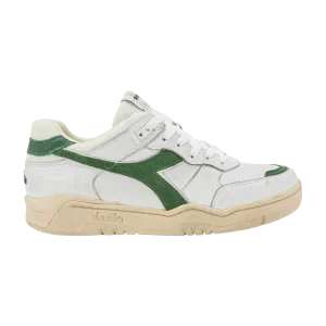 Baskets Diadora B.560 Used 'White Fogliage Green 'Blanc/Fogliage Green 201 180117 C1161