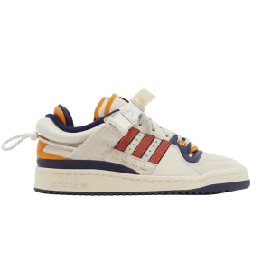 adidas Bad Bunny x Forum Buckle Low 'Cangrejeros' Baskets Blanc crème/Rouge vif/Ciel nocturne GZ9796