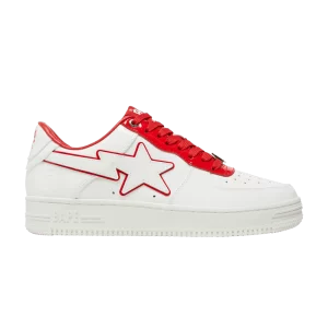 Baskets Bapesta #8 M1 'Blanc Rouge 'Blanc/Rouge 1J30191017 RD