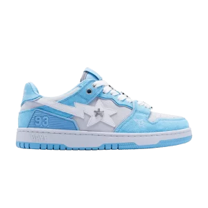 Baskets BAPE BAPY x Wmns Sk8 Sta 'Blue Mist' Bleu clair BPYSSN0095XJ