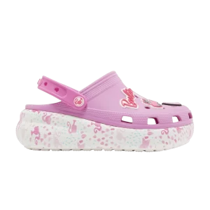 Crocs Barbie x Crush Clog Baskets 'Taffy Pink' pour Enfants Rose Iris 208805 6SW