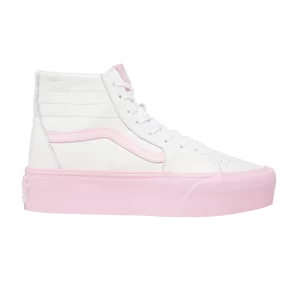 Vans Barbie x Sk8-Hi Tapered Stackform 'White Pink' Baskets True Blanc/Rose VN0A7Q5P134