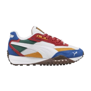 Puma Blacktop Rider Big Kid 'Multicolor – Blanc Club Rouge 'Baskets Blanc/Club rouge 396976 01