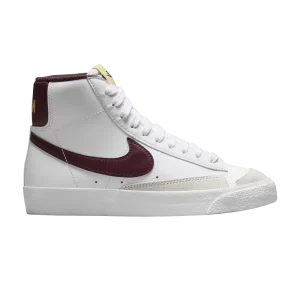 Nike Blazer Mid '77 GS 'White Burgundy Crush' Blanc/Or Saturne/Bourgogne Collapse DA4086 119