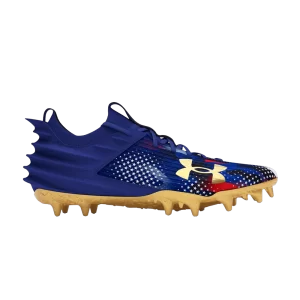 Under Armour Blur 2 MC 'USA' Baskets Royal/Or Métallisé 3027307 400