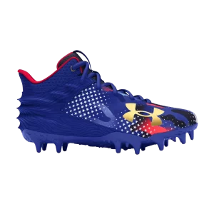 Under Armour Blur Select MC GS 'USA' Baskets Royal/Or Métallisé 3028007 400