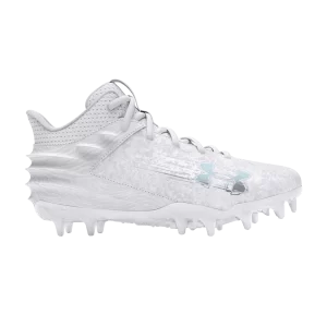 Under Armour Blur Select MC GS 'White Metallic Silver' Baskets Blanc/Argent métallisé 3027976 100