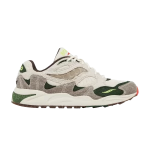 Saucony Bodega x Grid Shadow 2 'Jaunt Tissé' Baskets Chanvre S70830 1
