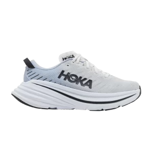 HOKA Bondi X 'Blue Fog' Baskets Blanc de Blancs/Blue Mist 1113512 BDBBF