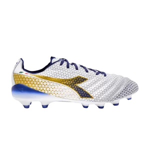 Baskets Diadora Brasil Elite Tech GR Made in Italy LPX 'White Mazarine Blue' Blanc/Bleu Mer/Or 101 179597 D0953