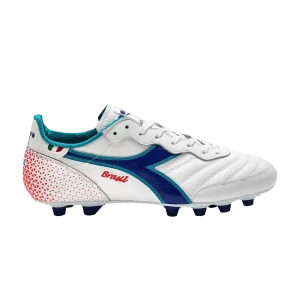 Baskets Diadora Brasil Made in Italy OG GR LT+ MDPU 'White Navy' Blanc/Navy 101 179595 C2433