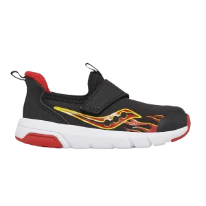 Baskets Saucony Breeze Slip-On Little Kid 'Flames' Noir/Rouge SL267514