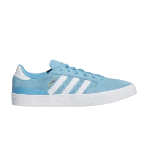 Baskets adidas Busenitz Vulc 2 'Sky Blue White' Bleu ciel/Blanc nuage/Or métallique IF2095