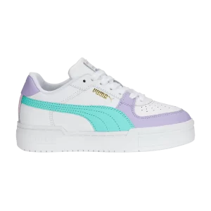 Puma CA Pro Jr 'Block - White Vivid Violet' Baskets Blanc/Violet vif/Menthe 392004 02