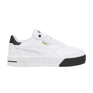 Puma Cali Court Big Kid 'White Black Gold' Baskets Blanc/Noir 394384 01