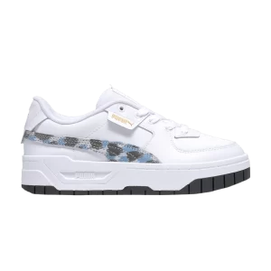 Puma Cali Dream Big Kid 'Animal Print – Blanc Racing Blue 'Baskets Blanc/Racing Bleu 391999 02