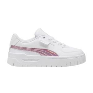 Puma Cali Dream Big Kid 'Iridescent - Rose Gold' Baskets Blanc/Or rose 396624 02