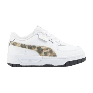 Puma Cali Dream Little Kid 'Animal Print – Blanc Granola 'Baskets Blanc/Granola 392000 01