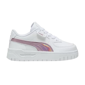 Puma Cali Dream Little Kid 'Iridescent – Rose Gold' Baskets Blanc/Or rose 396625 02
