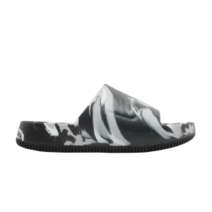 Nike Calm SE Slide 'Black Marbled' Noir/Noir/Noir FV5637 001
