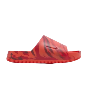 Nike Calm SE Slide 'Picante Red Marbled' Rouge épicé/Rouge épicé/Rouge épicé FV5637 600