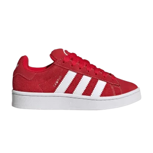 adidas Campus 00s J 'Scarlet - Red Heel Tab' Meilleur écarlate/Nuage blanc/Nuage blanc HQ7041