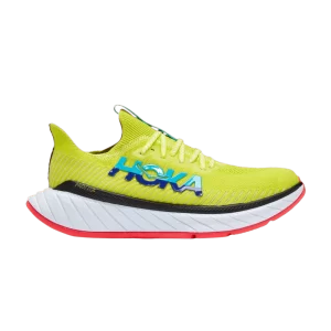 HOKA Carbon X 3 'Evening Primrose' Baskets Couleur onagre/Bleu 1123192 EPSB
