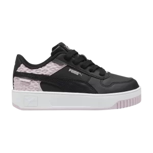 Baskets Puma Carina Street Little Kid 'Wild' Noir/Noir/Grape Mist 395588 02