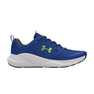 Under Armour Charged Commit 4 'Tech Blue' Bleu Tech/Gris lointain/Vert Morph 3026017 400