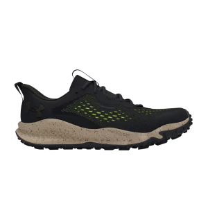 Under Armour Charged Maven Trek Low 'Black Baroque Green' Noir/Vert baroque/Vert Morph 3026136 004