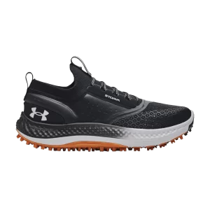 Under Armour Charged Phantom Spikeless Golf 'Black Grey Gum' Baskets Noir/Mod Gris 3026400 001