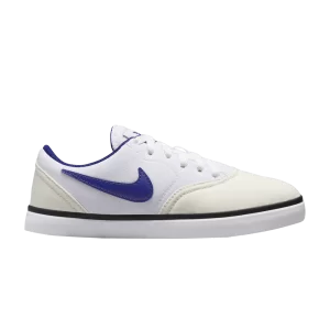 Nike Check Canvas SB GS 'Summit White Royal Blue' Blanc/Summit Blanc/Noir/Deep Royal Bleu 905373 102
